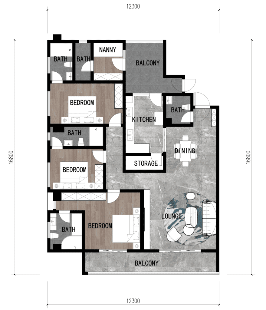 crystal oak residency